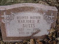 Butts, Marjorie R